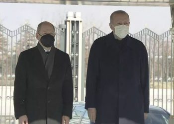 Almanya Başbakanı Scholz Ankara'da