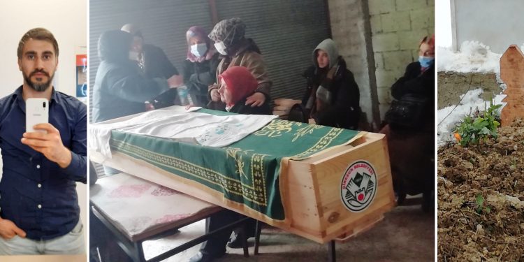 Almanya’da intihar eden KHK’lı astsubay Mesut Karaboyun Giresun’da toprağa verildi