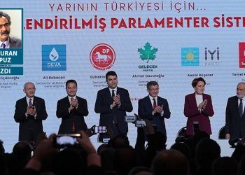 Altılı koalisyon fotoğrafındaki ürpertici yan