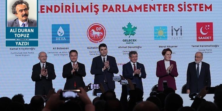 Altılı koalisyon fotoğrafındaki ürpertici yan