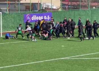 Amatör lig maçında kavga: Tam 18 kırmızı kart çıktı