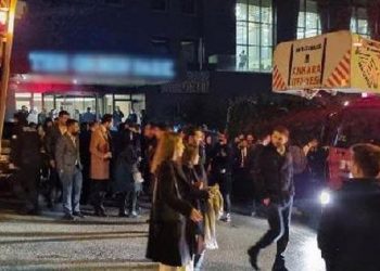 Ankara Barosu avukatlarının toplantı yaptığı otelde yangın