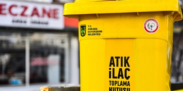 Ankara Büyükşehir’den atık ilaç çalışması: Bir yılda 14 ton evsel atık ilaç imha edildi
