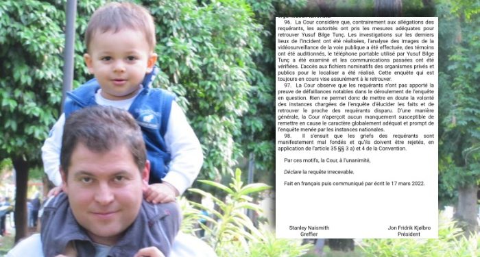 AİHM Yusuf Bilge Tunç için yapılan başvuruyu kabul etmedi
