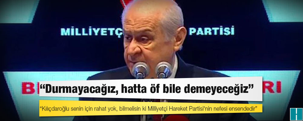 Bahçeli: Erdoğan’ın tekrardan ve açık ara farkla Cumhurbaşkanı seçilebilmesi için olağanüstü bir mücadele azmi sergileyeceğiz