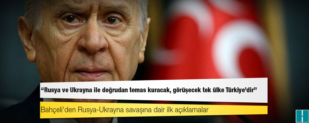 Bahçeli: Güçlendirilmiş Parlamenter Sistem teklifi, güçsüzleştirilmiş Türkiye'nin taslak beyannamesidir