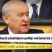 Bahçeli: Enflasyonun ve hayat pahalılığının geldiği noktadan biz de rahatsızız