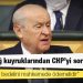 Bahçeli, yağ kuyruklarından CHP'yi sorumlu tuttu