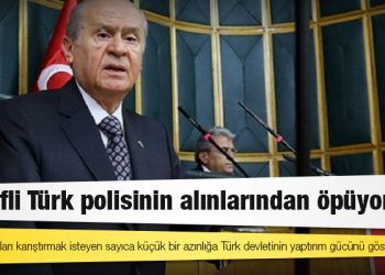 Bahçeli'den "Furkan Vakfı" açıklaması: Şerefli Türk polisinin alınlarından öpüyorum