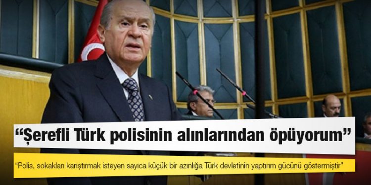 Bahçeli'den "Furkan Vakfı" açıklaması: Şerefli Türk polisinin alınlarından öpüyorum