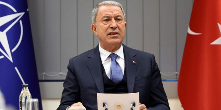 Bakan Akar, NATO Karargahı'nda konuştu: Montrö statüsünün bozulmasının kimseye yararı yok