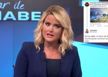 Bakanlığa ait bölgede İBB’yi eleştiren TRT spikeri sosyal medyada gündem oldu