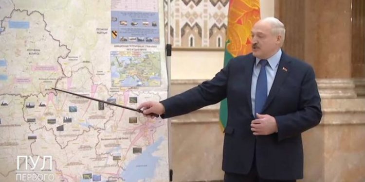 Belarus liderinin kullandığı 'işgal haritası' tartışma konusu oldu: Rusya'nın bir sonraki hedefi Moldova mı?