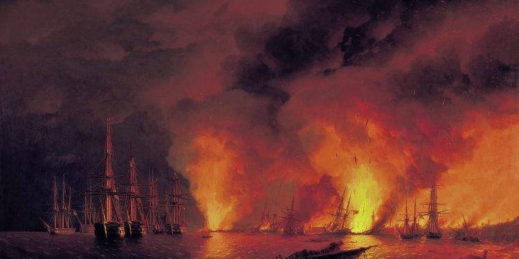 Berdiansk Limanı’daki patlamalar ve Ayvazovski