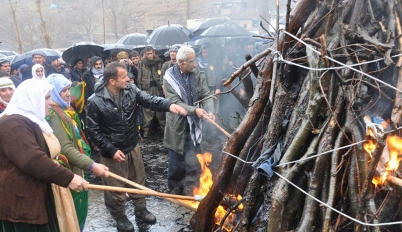 Beytüşşebap’ta ilk Newroz ateşi yakılıyor: Birlik Newroz'u olsun