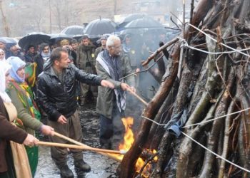 Beytüşşebap’ta ilk Newroz ateşi yakılıyor: Birlik Newroz'u olsun