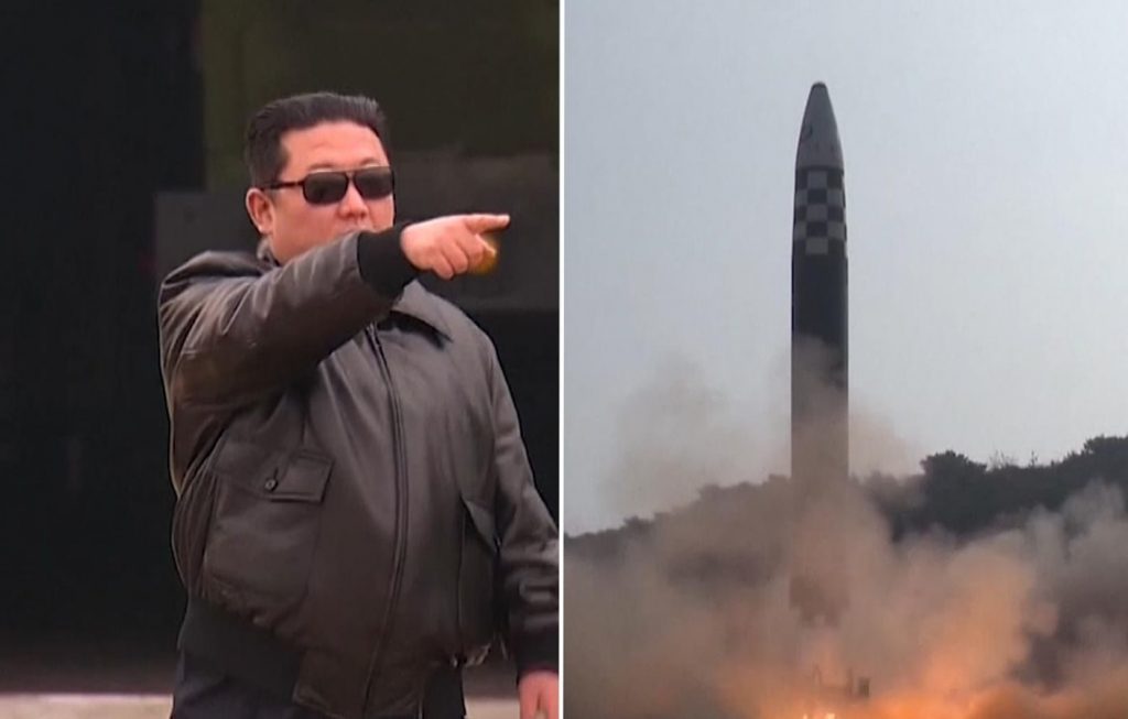 Bizzat kendi oynadı: Kim Jong Un’dan ‘nükleer füze’ videosu