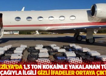 Brezilya'da 1,3 ton kokainle yakalanan T&uuml;rk u&ccedil;ağıyla ilgili gizli ifadeler ortaya &ccedil;ıktı