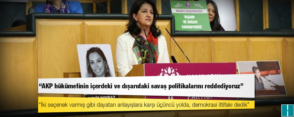 Buldan: Tehditlerinize meydan okuyan kadınlarız, sizi korkutacak kadar çoğuz