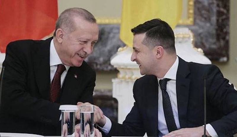 Cumhurbaşkanı Erdoğan, Zelenskiy ile görüştü