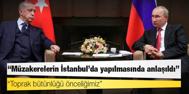 Cumhurbaşkanlığı: Müzakerelerin İstanbul'da yapılmasında anlaşıldı