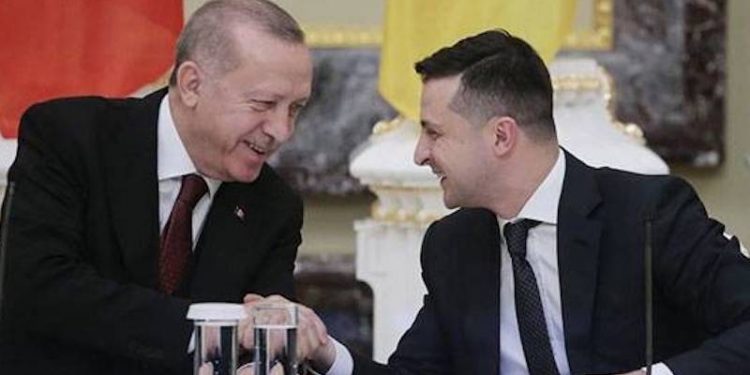 Cumhurbaşkanı Erdoğan, Zelenskiy ile görüştü