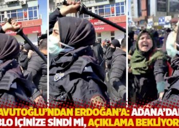 Davutoğlu'ndan Erdoğan'a: Adana'daki tablo i&ccedil;inize sindi mi, a&ccedil;ıklama bekliyoruz!