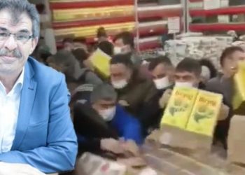 Devlet memurundan ayçiçek yağı almaya çalışan yurttaşlara: Aç gözlüler, siz ölün!