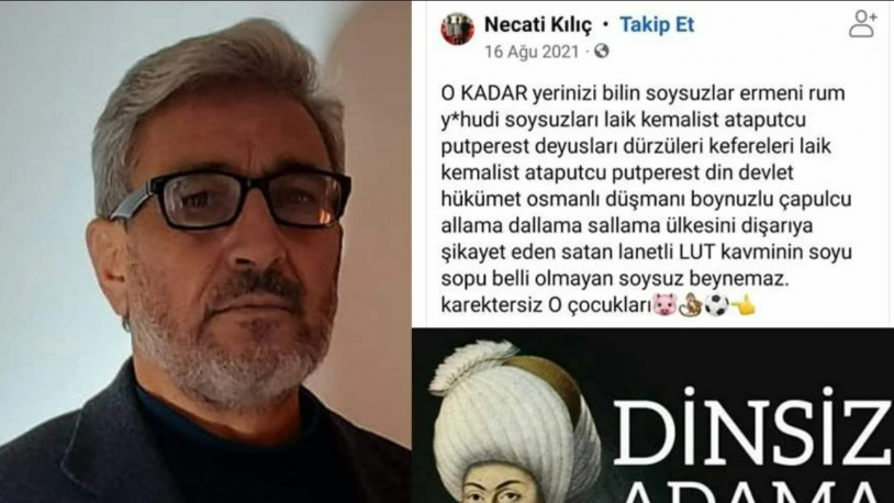 Din öğretmeninden skandal paylaşımlar! Eşi AKP'de yönetici çıktı