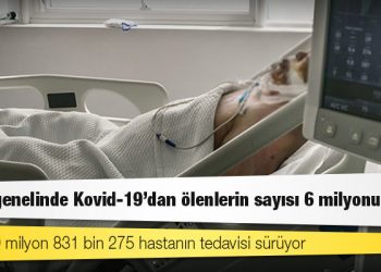 Dünya genelinde Kovid-19'dan ölenlerin sayısı 6 milyonu aştı