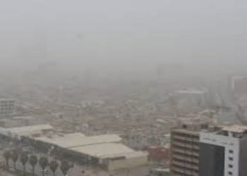 Erbil'de yaşanan toz fırtınası hastanelik etti