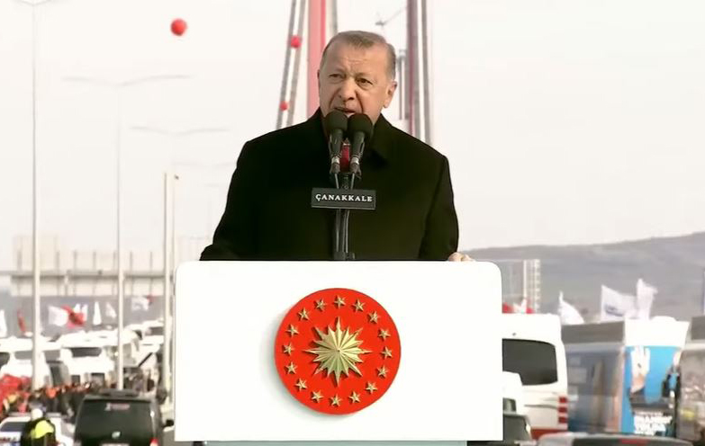 Erdoğan, 1915 Çanakkale Köprüsü’nü açtı: Garanti tutturulamazsa, farkı devletin kasasından ödeyeceğiz