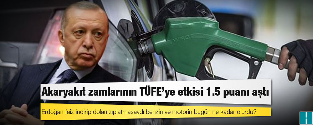 Erdoğan faiz indirip doları zıplatmasaydı benzin ve motorin bugün ne kadar olurdu?