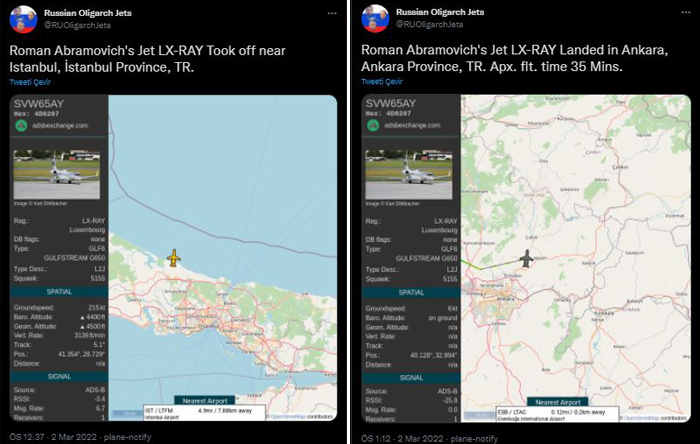 Erdoğan rejimi, Rus oligarklara kucak açtı; Abramovich Ankara’da!