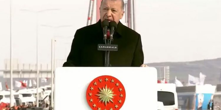 Erdoğan, 1915 Çanakkale Köprüsü’nü açtı: Garanti tutturulamazsa, farkı devletin kasasından ödeyeceğiz