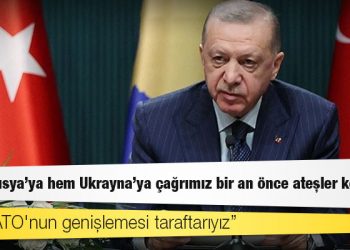 Erdoğan: Hem Rusya'ya hem Ukrayna'ya çağrımız bir an önce ateşler kesilsin
