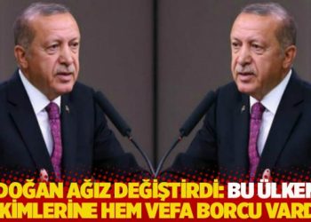 Erdoğan ağız değiştirdi: Bu &uuml;lkenin hekimlerine hem vefa borcu hem ihtiyacı vardır