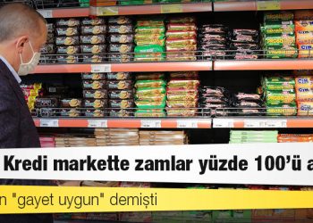 Erdoğan "gayet uygun" demişti; Tarım Kredi markette zamlar yüzde 100'ü aştı!