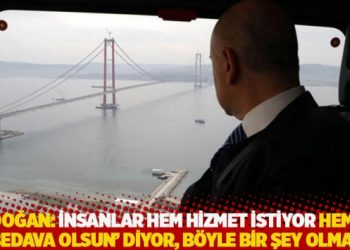 Erdoğan: İnsanlar hem hizmet istiyor hem de 'bedava olsun' diyor, b&ouml;yle bir şey olmaz