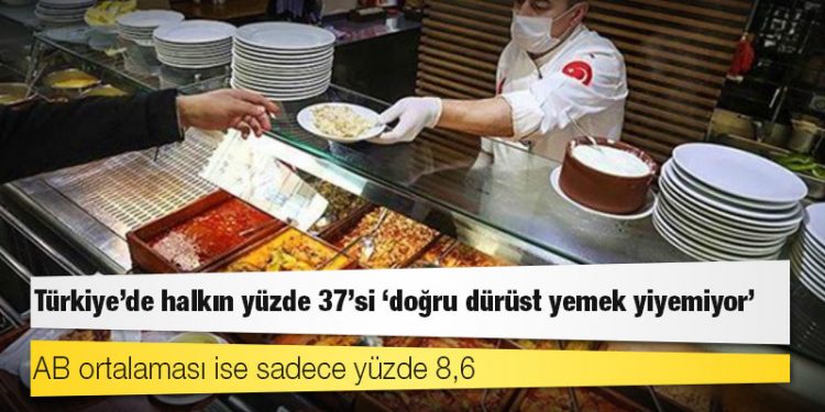 Eurostat: Türkiye’de halkın yüzde 37’si ‘doğru dürüst yemek yiyemiyor’