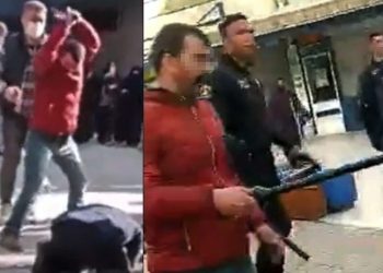 Furkan üyelerine uygulanan şiddette kırmızı montlu polis dikkat çekti