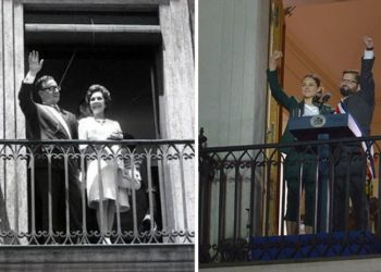 Gabriel Boric görevine resmen başladı: Allende ile aynı balkondan seslendi