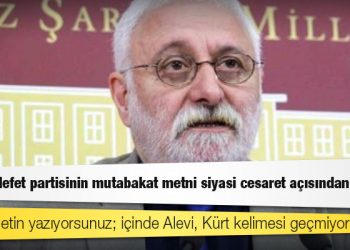 Güçlendirilmiş Parlamenter Sistem önerisine HDP'den eleştiri: 'Koca metin yazıyorsunuz; içinde Alevi, Kürt kelimesi geçmiyor'