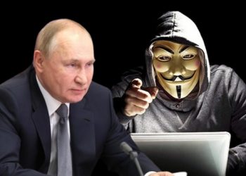 'Hacktivist' Anonymous'tan Putin'e: Uyuduğunuz odadayız