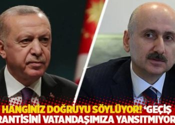 Hanginiz doğruyu s&ouml;yl&uuml;yor! 'Ge&ccedil;iş garantisini vatandaşımıza yansıtmıyoruz'