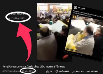 Havuz medyası, 7 yıl önceki görüntüyü yeni gibi paylaştı