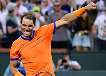 Indian Wells Masters finalinde kaybeden Nadal'ın 20 maçlık galibiyet serisi sona erdi