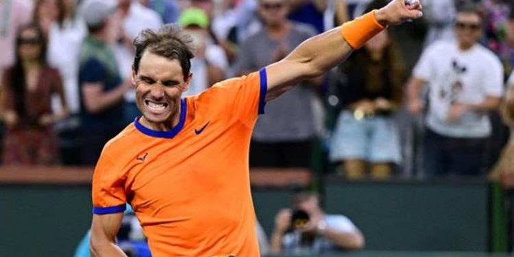Indian Wells Masters finalinde kaybeden Nadal'ın 20 maçlık galibiyet serisi sona erdi