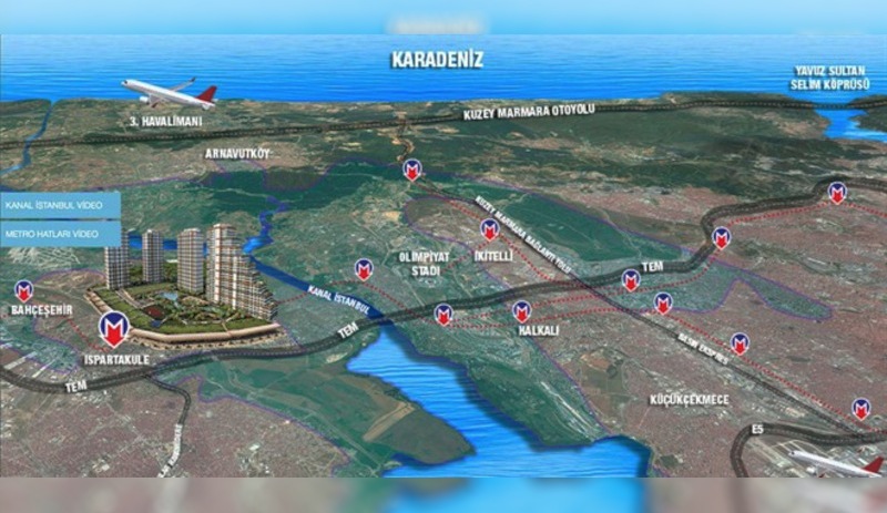 Kanal İstanbul'un 'geçiş' ihalesi Danıştay tarafından iptal edildi