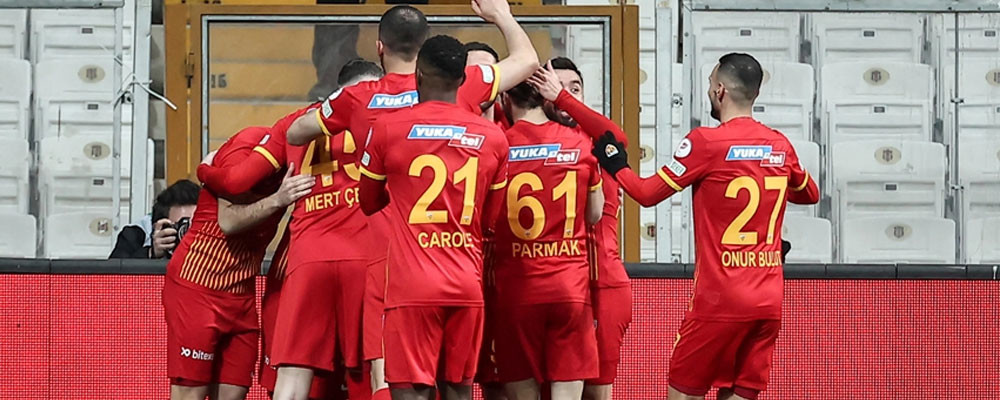 Kayserispor kupada yarı finale yükseldi